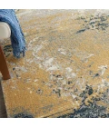 Nourison Twilight Area Rug TWI22 Navy Gold 5'6" x 8'