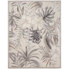 Nourison Home Seaside SDS02 Ivory Grey 7 ft. 10 in. X 9 ft. 10 in. Area Rug