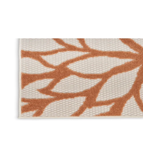 Nourison Aloha Ivory Multicolor ALH05 5 ft. 3 in. X 7 ft. 5 in. Rectangle Rug