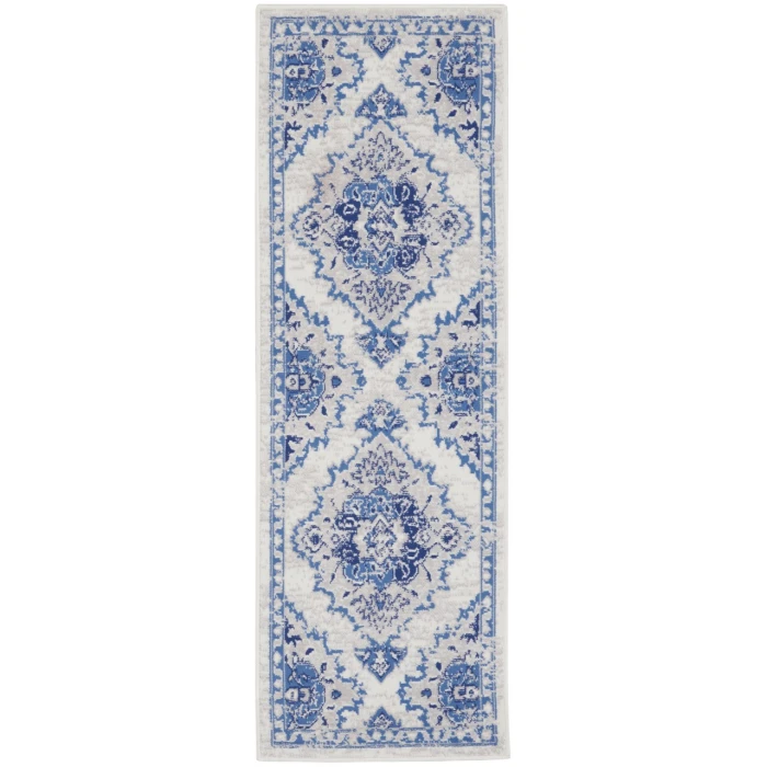 Nourison Whimsicle Area Rug WHS14-Ivory Blue