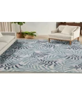 Nourison Garden Oasis Blue GOA01 9 ft. X 12 ft. Rectangle Rug