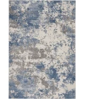 Nourison Rustic Textures Area Rug RUS08-Grey/Blue