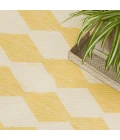 Nourison Positano Yellow POS04 4ft. x 6ft. Rect. Rug