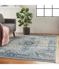 Nourison Tranquil Area Rug TRA06-Ivory/Light Blue