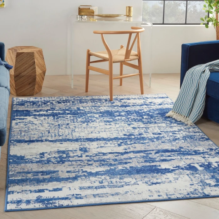 Nourison Whimsicle Area Rug WHS06-Ivory Navy