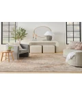 Nourison Astra Machine Washable Beige ASW13 6 ft. 7 in. X 9 ft. Rectangle Rug
