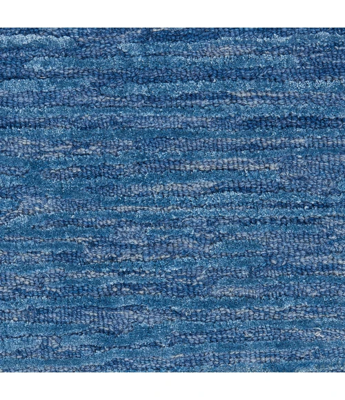 Calvin Klein Linear Area Rug LNR01 Blue