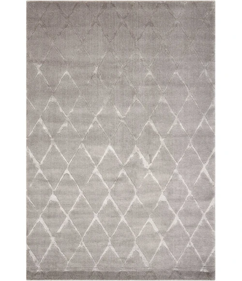 Nourison Twilight Area Rug TWI15 Grey 7'9" x 9'9"