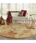 Nourison Somerset Round Area Rug ST18-Beige