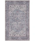 Nicole Curtis Machine Washable Series 1 Grey SR104 3 ft. X 5 ft. Rectangle Rug
