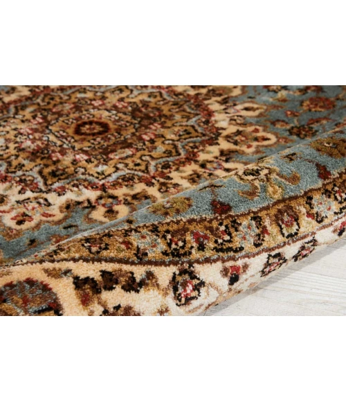 Nourison Home Delano Blue DEL04 7’10” x Round Round Rug