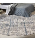 Calvin Klein Rush Area Rug CK950 Ivory Blue