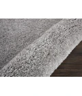 Nourison Malibu Shag Area Rug MSG01-Silver Grey