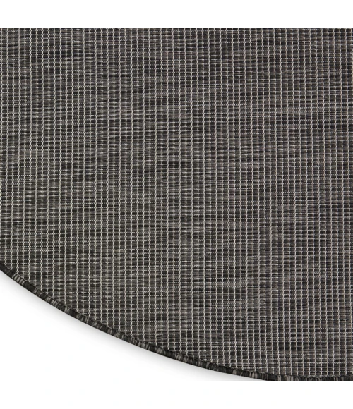 Nourison Positano Round Area Rug POS01-Charcoal