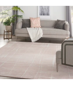 Nourison Home Whimsicle WHS09 Pink Ivory 8 ft. X 10 ft. Area Rug