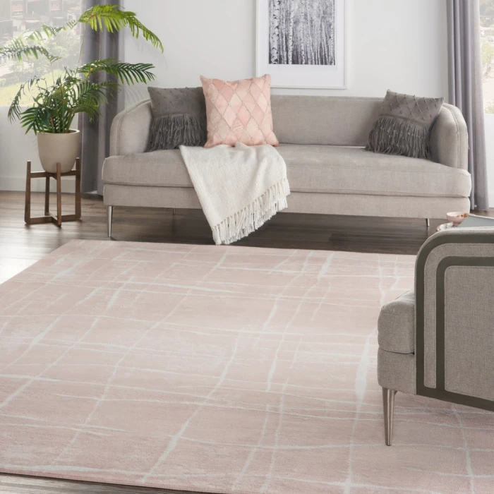 Nourison Whimsicle Area Rug WHS09-Pink Ivory