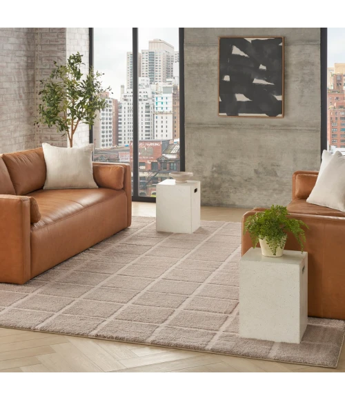 DKNY West End Ave Beige WTE01 8 ft. X 10 ft. Rect. Rug