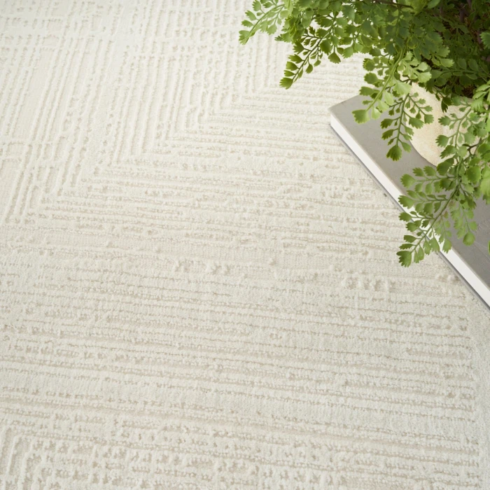 Nourison Sustainable Trends Ivory SUT07 8 ft. X 10 ft. Rect. Rug