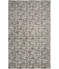 Nourison Home Serenity Home SRH04 Grey Ivory 5 ft. 3 in. X 7 ft. 3 in. Area Rug