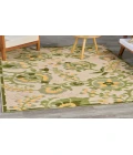 Nourison Aloha Ivory Green ALH17 3 ft. 6 in. X 5 ft. 6 in. Rectangle Rug