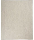 Nourison Courtyard Area Rug COU01-Ivory Silver