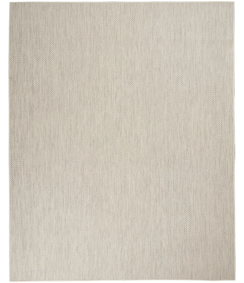 Nourison Courtyard Area Rug COU01-Ivory Silver
