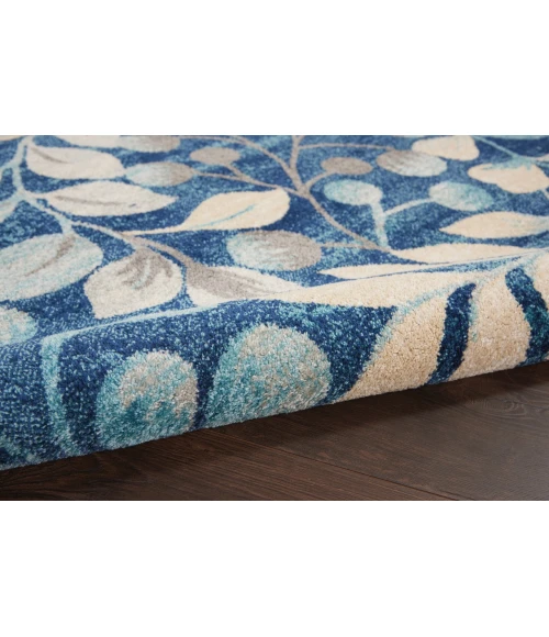 Nourison Tranquil Area Rug TRA03-Navy