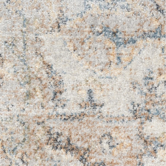 Nourison Astra Machine Washable Area Rug ASW12 Silver Grey