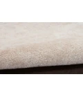 Nourison Serenity Home Ivory SRH06 2 ft. 2 in. X 7 ft. 6 in. Rectangle Rug