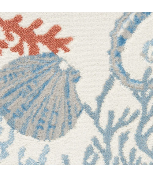 Nourison Seaside Area Rug SDS03 Ivory/Multi