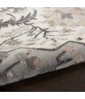 Nourison Elation Area Rug ETN09 Ivory Grey 7'10" x 9'10"