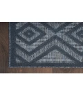 Nourison Versatile Navy Blue NRV01 2 ft. X 6 ft. Rectangle Rug