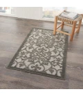 Nourison Aloha Area Rug ALH21-Grey/Charcoal