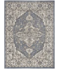 Nourison Quarry Blue QUA05 10 ft. X 14 ft. Rect. Rug