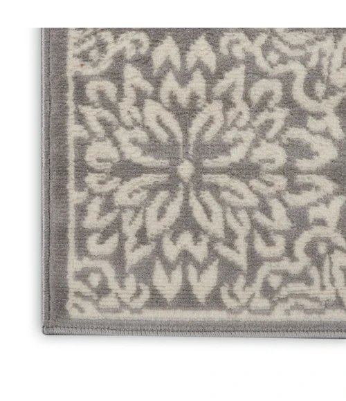 Nourison Jubilant Runner Area Rug JUB06-Ivory/Grey