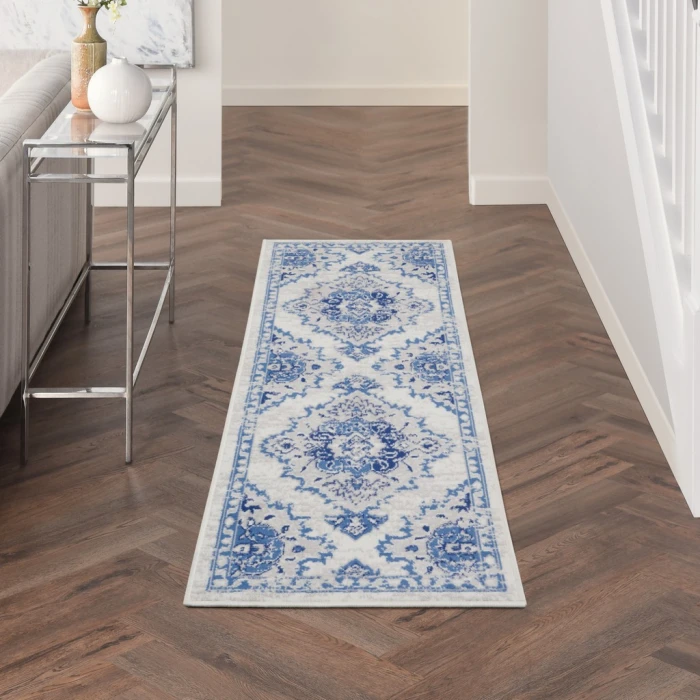 Nourison Whimsicle Area Rug WHS14-Ivory Blue