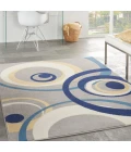 Nourison Grafix Area Rug GRF21-Grey
