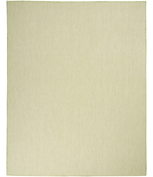 Nourison Courtyard Area Rug COU01-Ivory Green