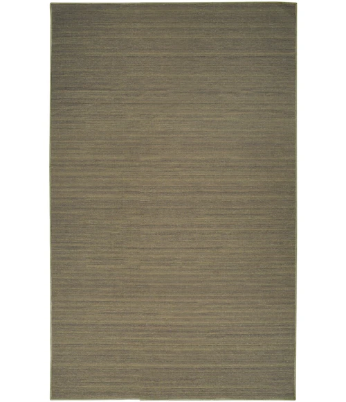 Nourison Washable Essentials Green WAE01 5 ft. 3 in. X 7 ft. 3 in. Rectangle Rug