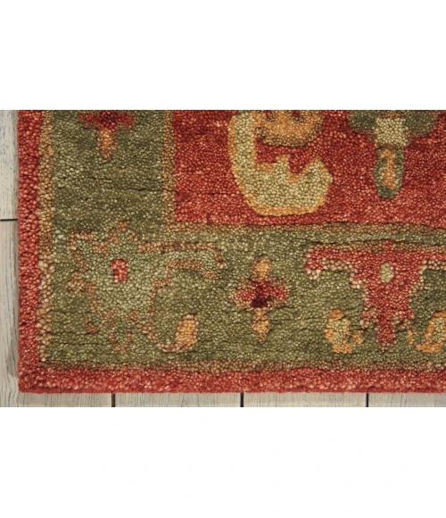 Nourison Tahoe Runner Area Rug TA01-Rust