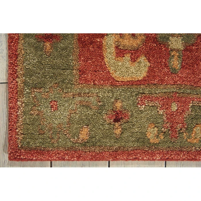 Nourison Tahoe Runner Area Rug TA01-Rust