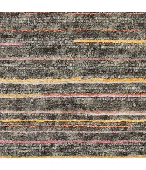 Nourison Plateau Area Rug PAE01-Grey/Flame