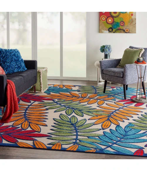 Nourison Aloha Area Rug ALH18-Multicolor