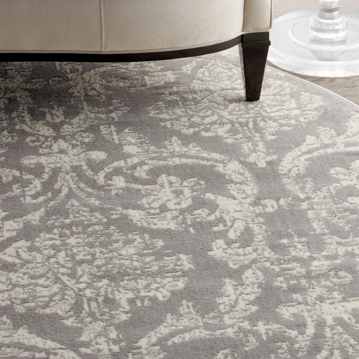 Nourison Jubilant Round Area Rug JUB09-Grey