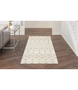 Nourison Home Grafix GRF37 Ivory Beige 2 ft. 3 in. X 7 ft. 6 in. Area Rug