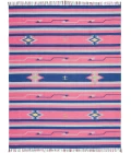 Nourison Baja Area Rug BAJ01-Pink/Blue