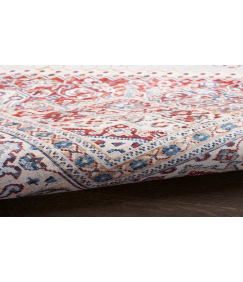 Nourison Vintage Home Ivory Red VNH01 5 ft. X 7 ft. Rectangle Rug
