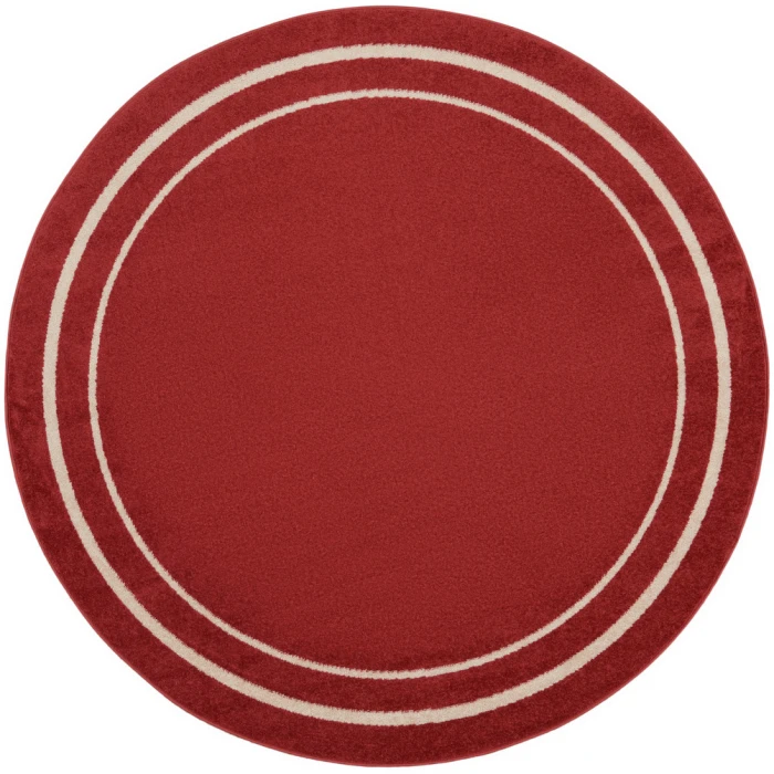 Nourison Nourison Essentials Area Rug NRE02 Brick/Ivory