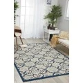 Nourison Caribbean Area Rug CRB02-Ivory/Navy