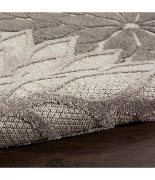 Nourison Aloha Area Rug ALH05 Silver Grey